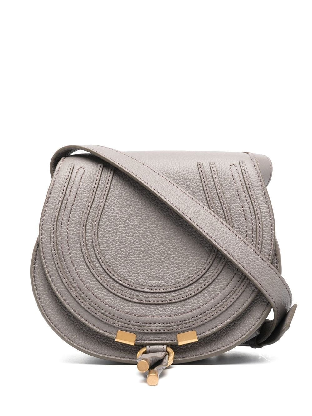 Chloé CHLOÉ- Marcie Small Leather Crossbody Bag