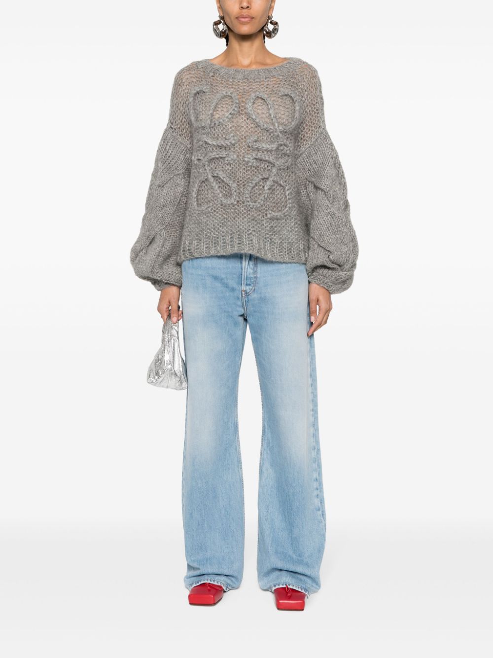 Loewe LOEWE- Anagram Mohair Sweater