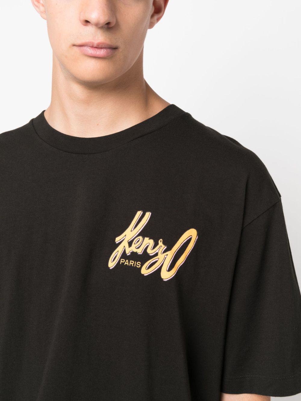 Kenzo KENZO- Archive Oversize Logo Cotton T-shirt