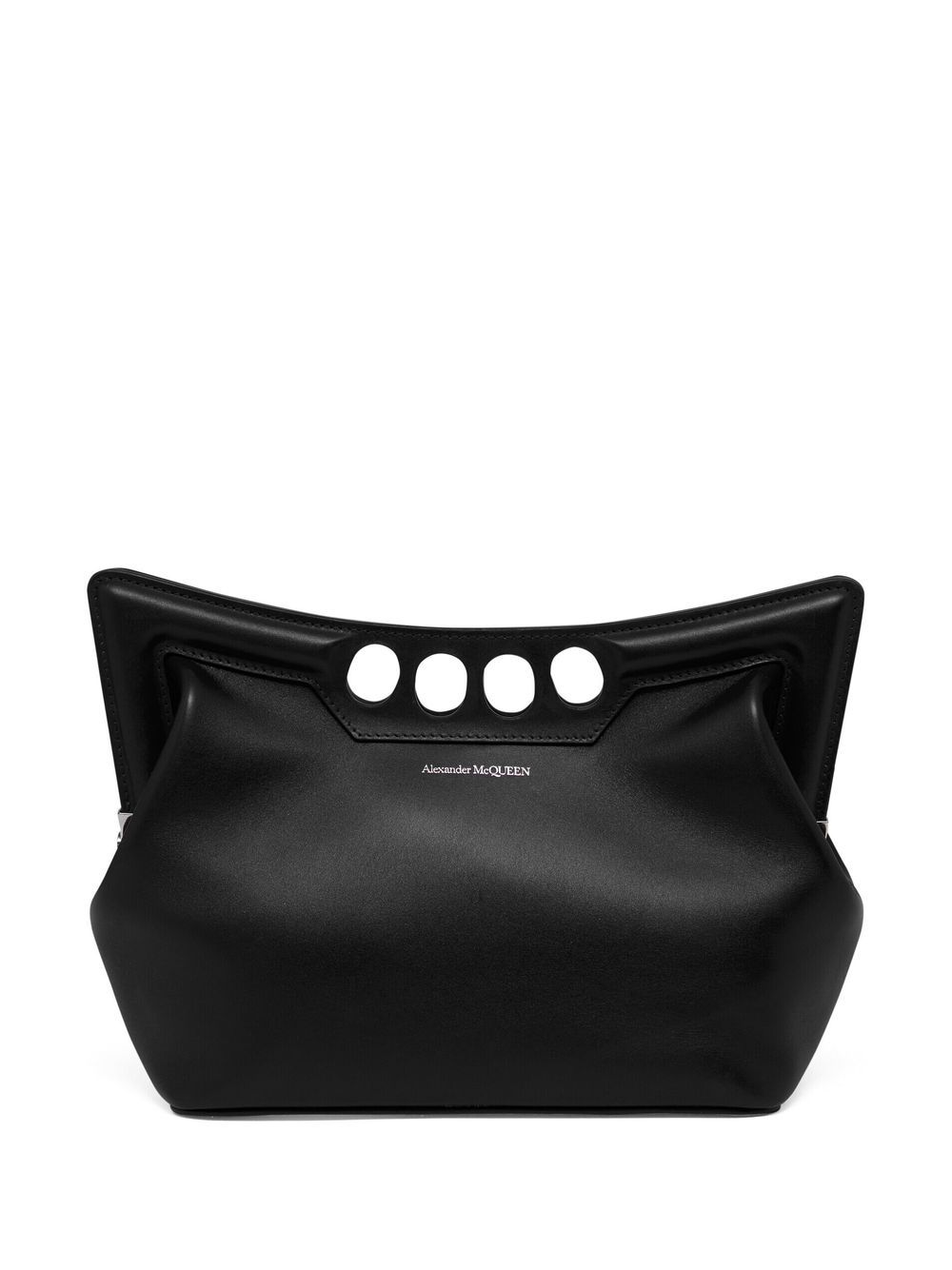 Alexander McQueen ALEXANDER MCQUEEN- The Small Peak Leather Shoulder Bag