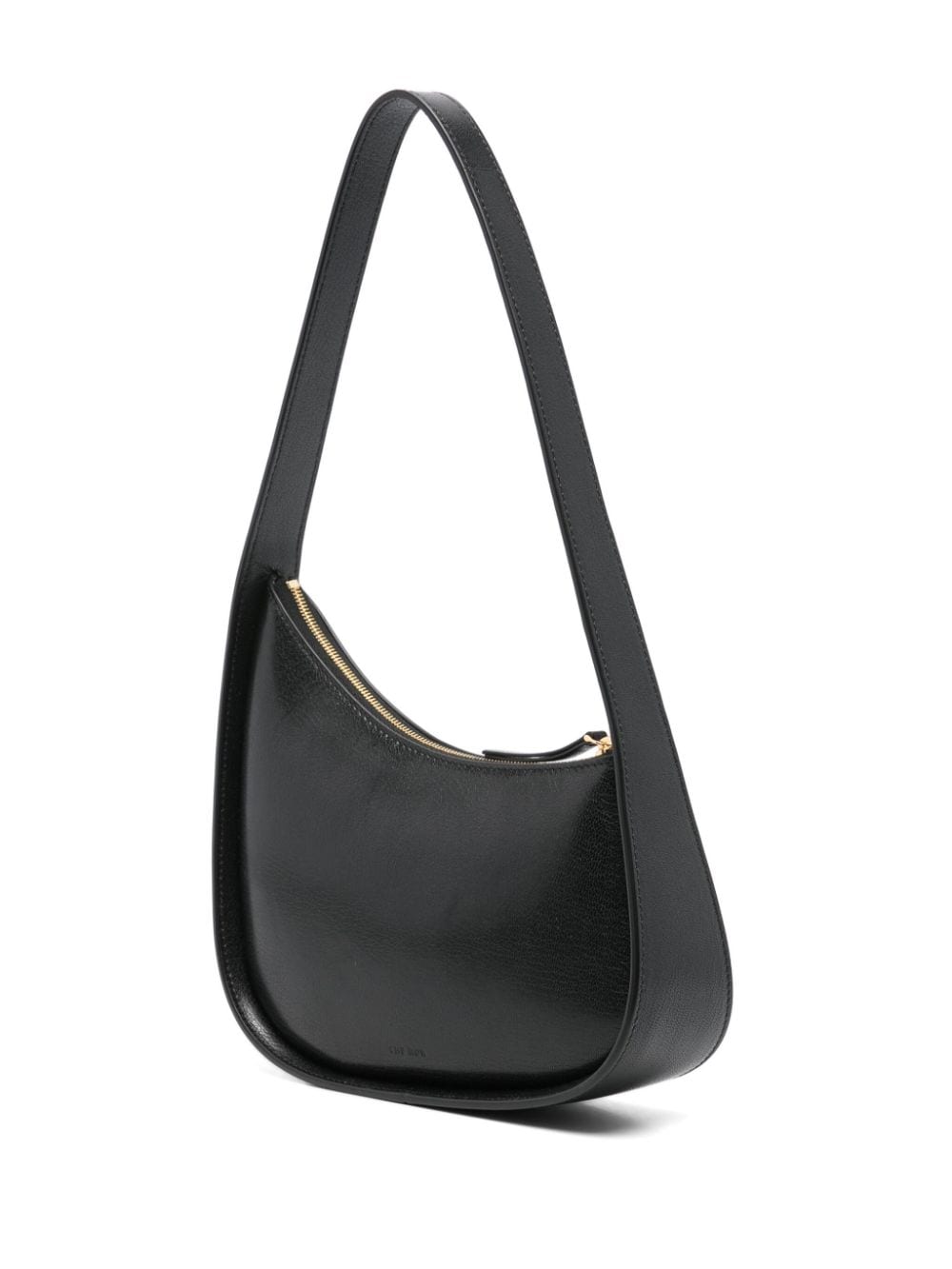 The Row THE ROW- Half Moon Leather Shoulder Bag