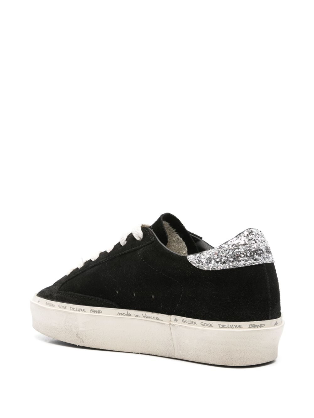 Golden Goose GOLDEN GOOSE- Hi Star Leather Sneakers