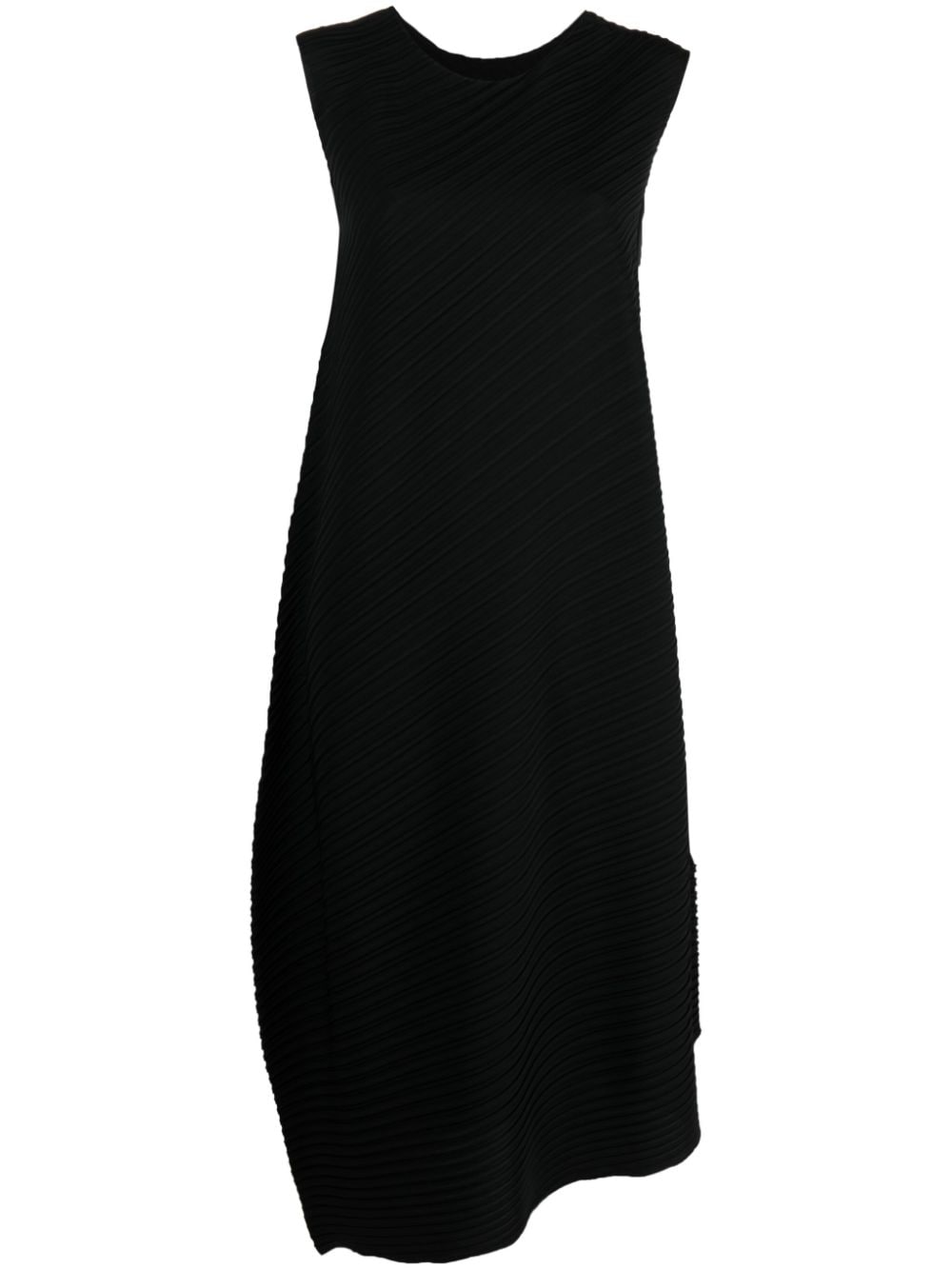 Issey Miyake ISSEY MIYAKE- Asymmetric Midi Dress