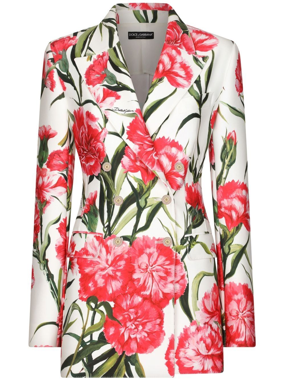 Dolce & Gabbana DOLCE & GABBANA- Printed Blazer Jacket