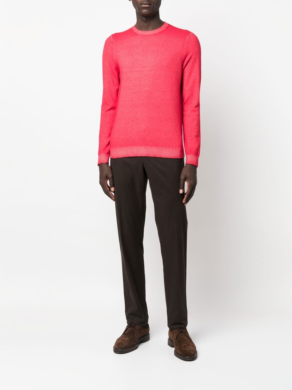 Malo MALO- Round Neck Sweater In Wool