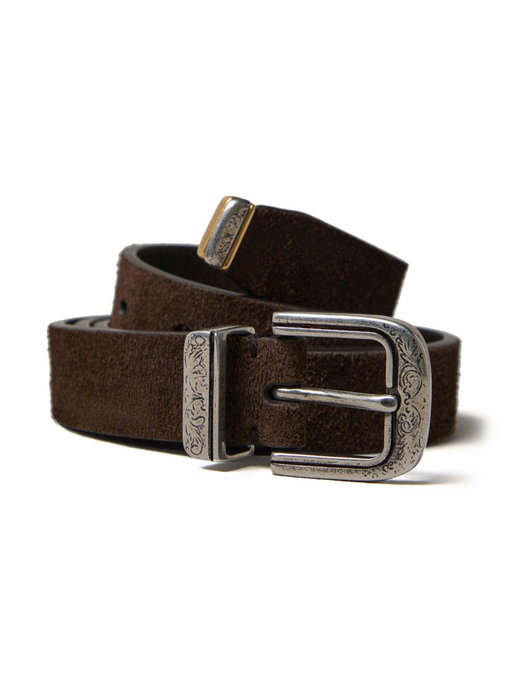 Brunello Cucinelli BRUNELLO CUCINELLI- Reversed Leather Belt