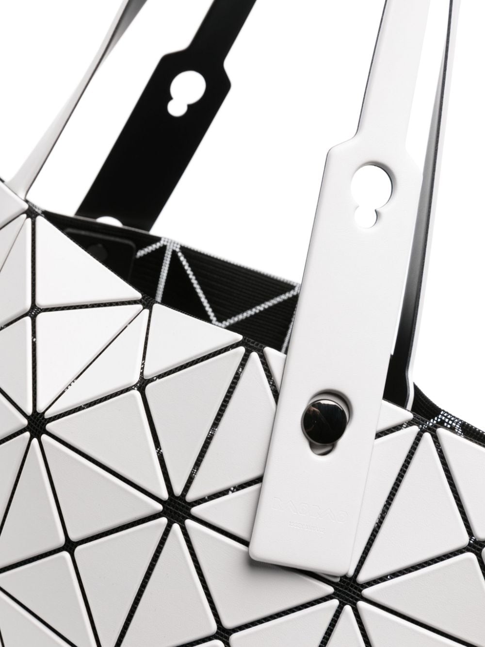  BAOBAO ISSEY MIYAKE- Lucent Matte Geometric-panel Tote Bag