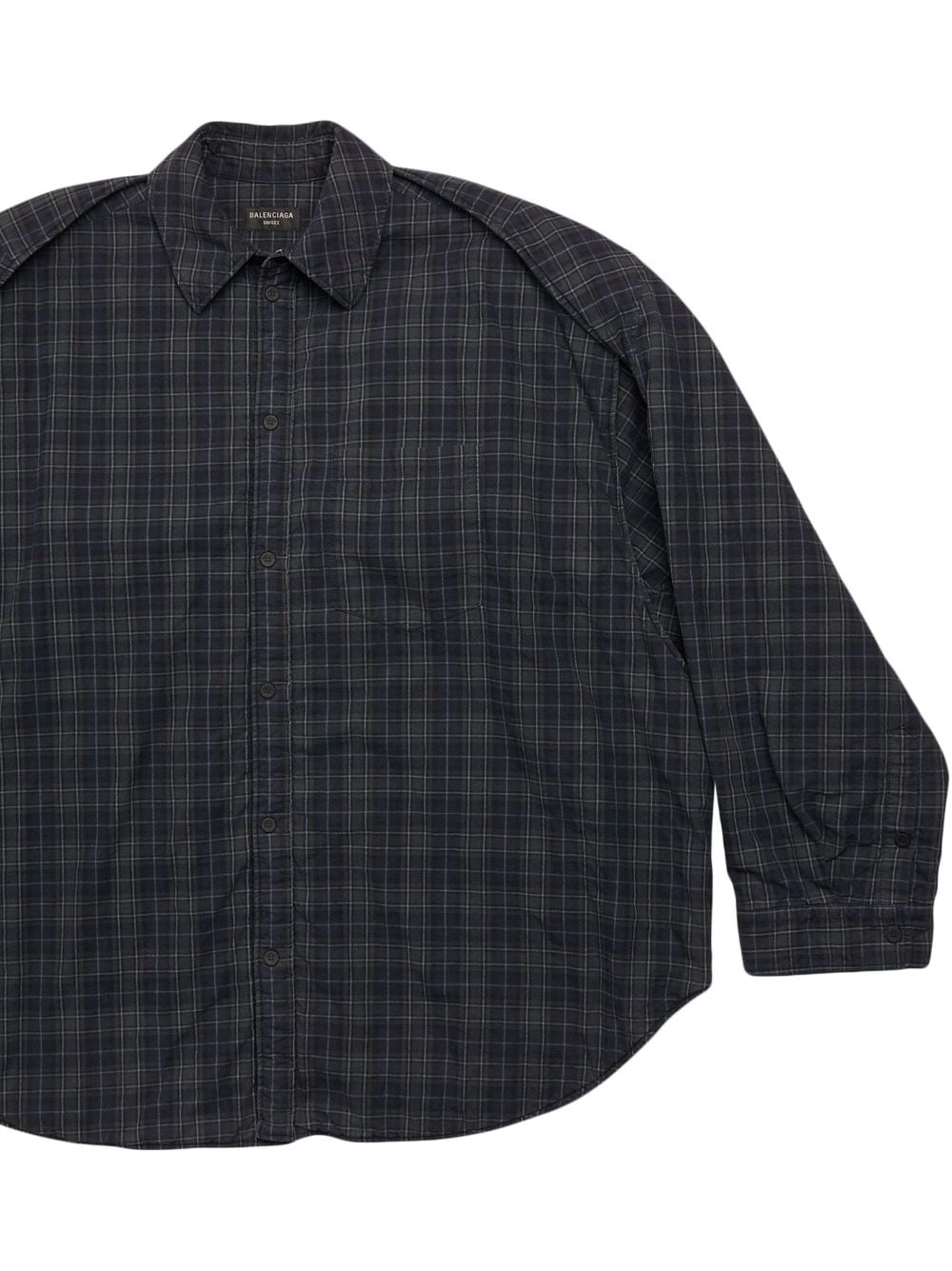 Balenciaga BALENCIAGA- Checked Flannel Shirt