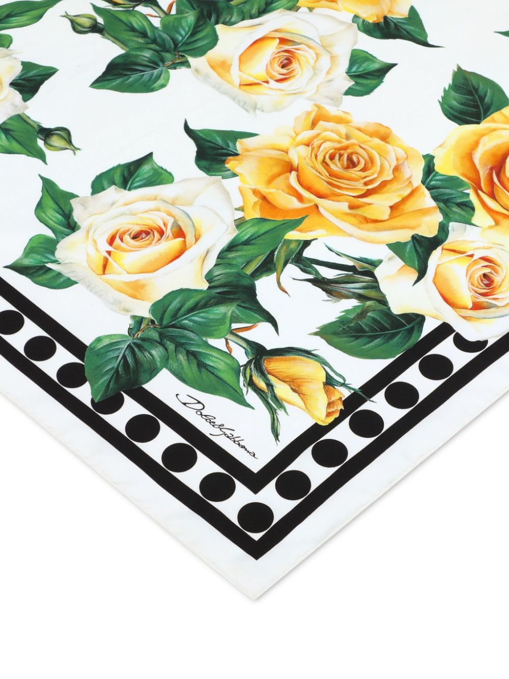 Dolce & Gabbana DOLCE & GABBANA- Printed Silk Foulard