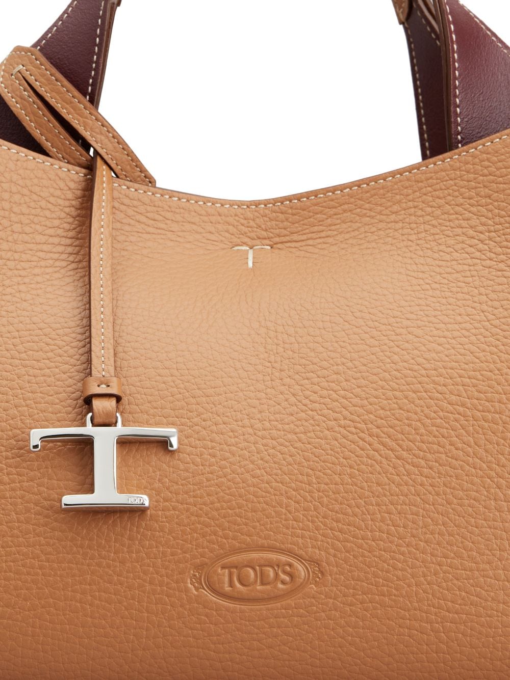 Tod's TOD'S- T Timeless Mini Leather Tote Bag