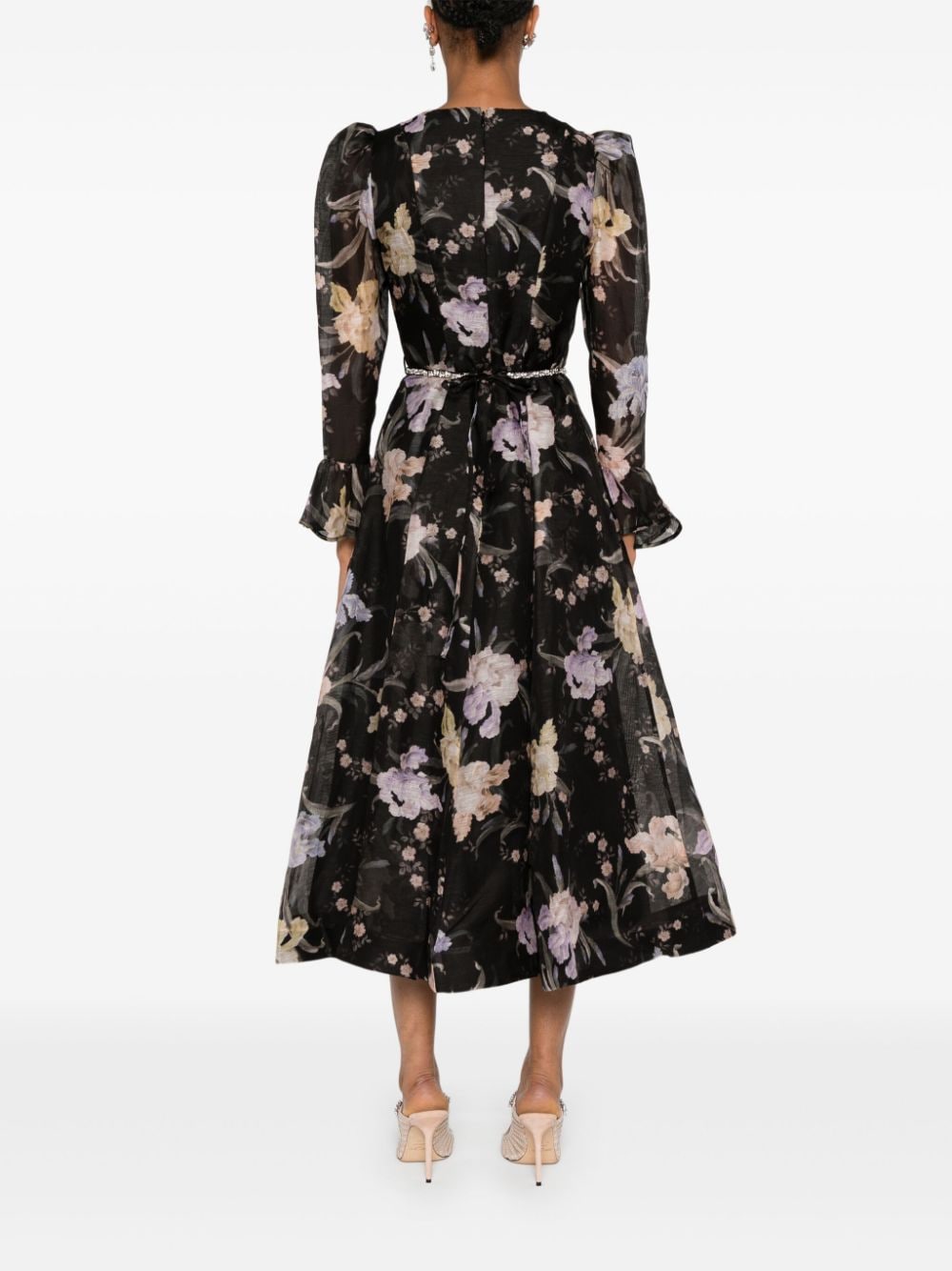 Zimmermann ZIMMERMANN- Linen And Silk Blend Midi Dress