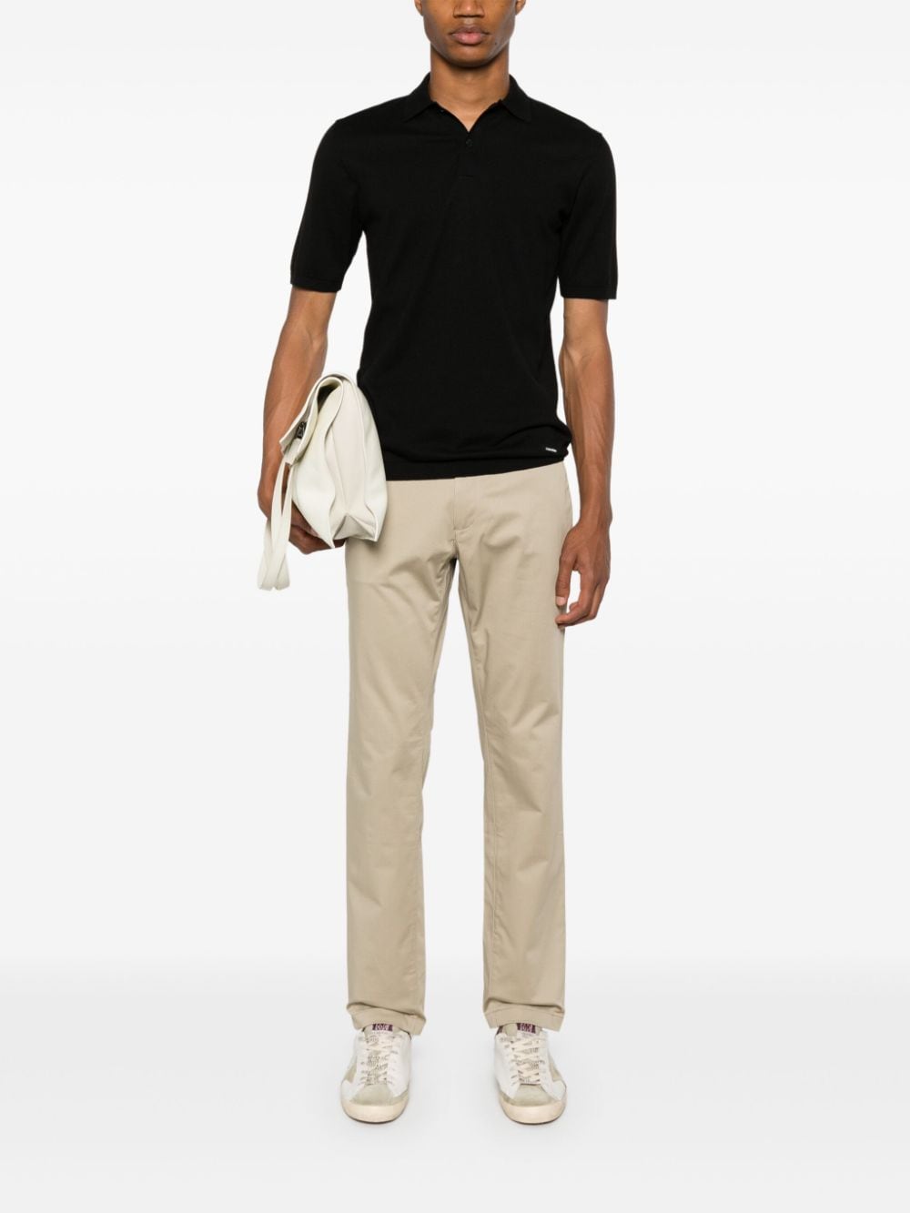 Calvin Klein CALVIN KLEIN- Cotton Polo Shirt