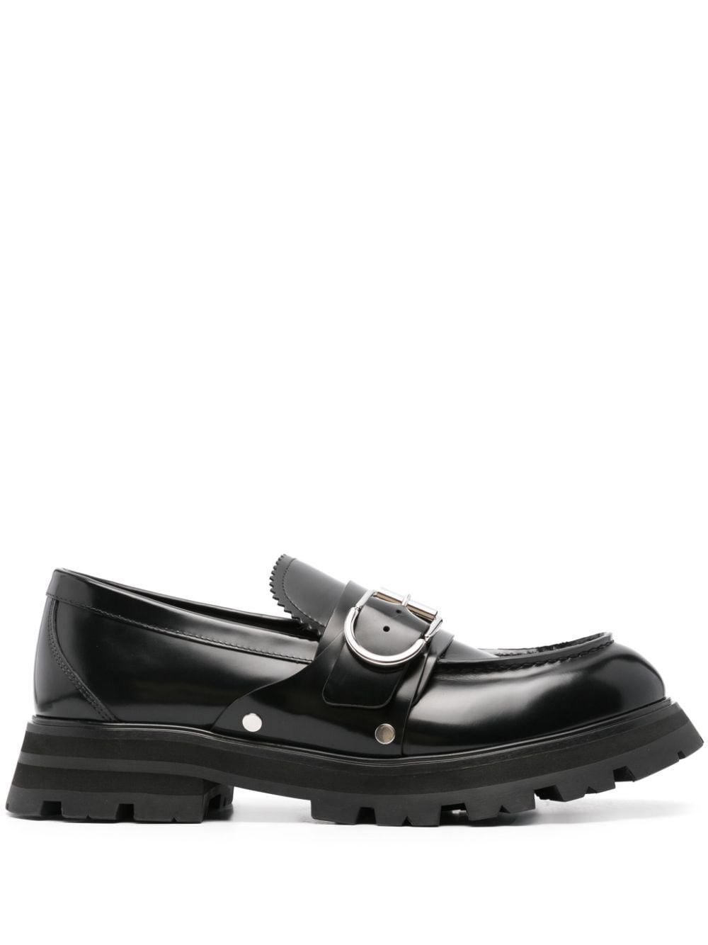 Alexander McQueen ALEXANDER MCQUEEN- Logo Loafers