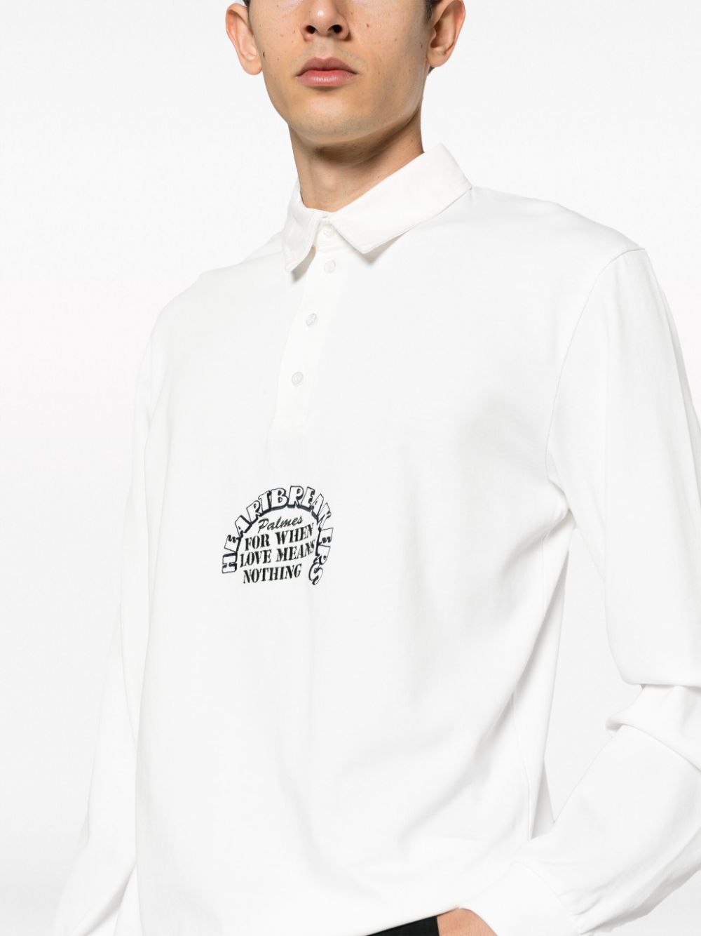Palmes PALMES- Logo Organic Cotton Shirt