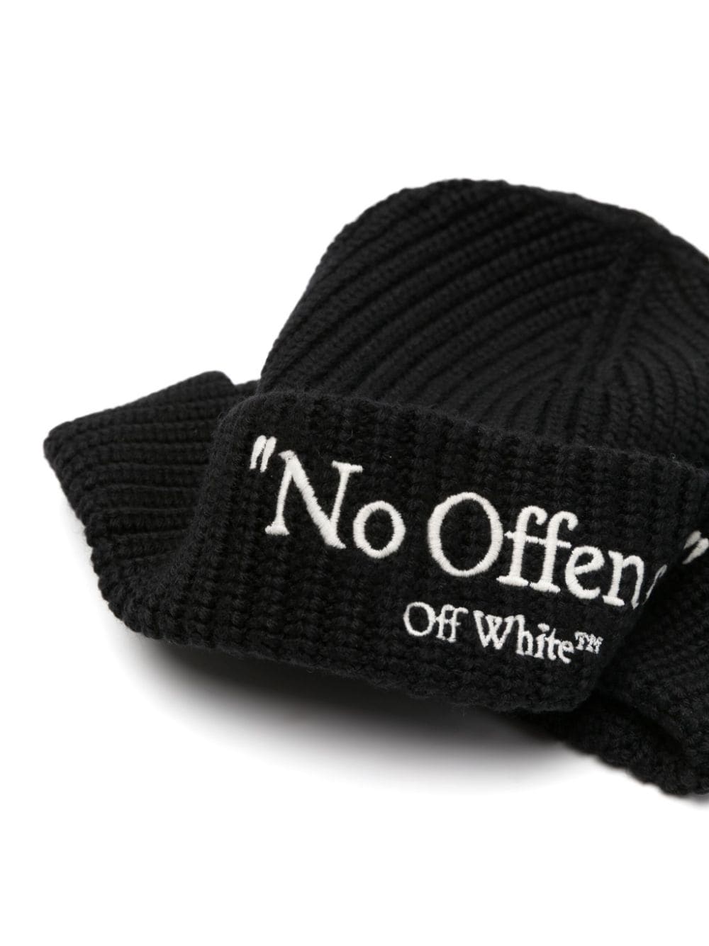 OFF-WHITE OFF-WHITE- Logo Wool Beanie