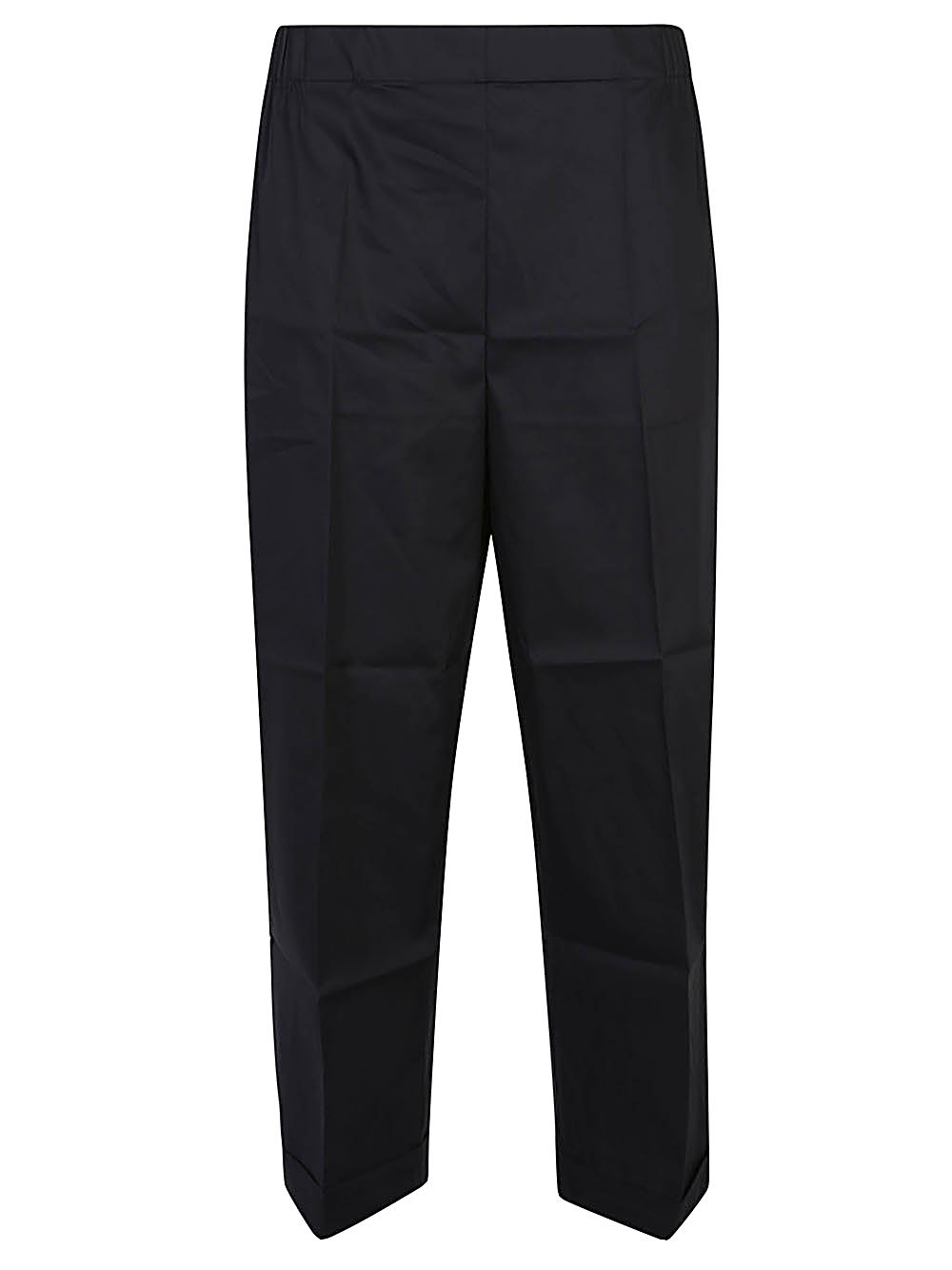 Liviana Conti LIVIANA CONTI- Cotton Blend Cropped Trousers