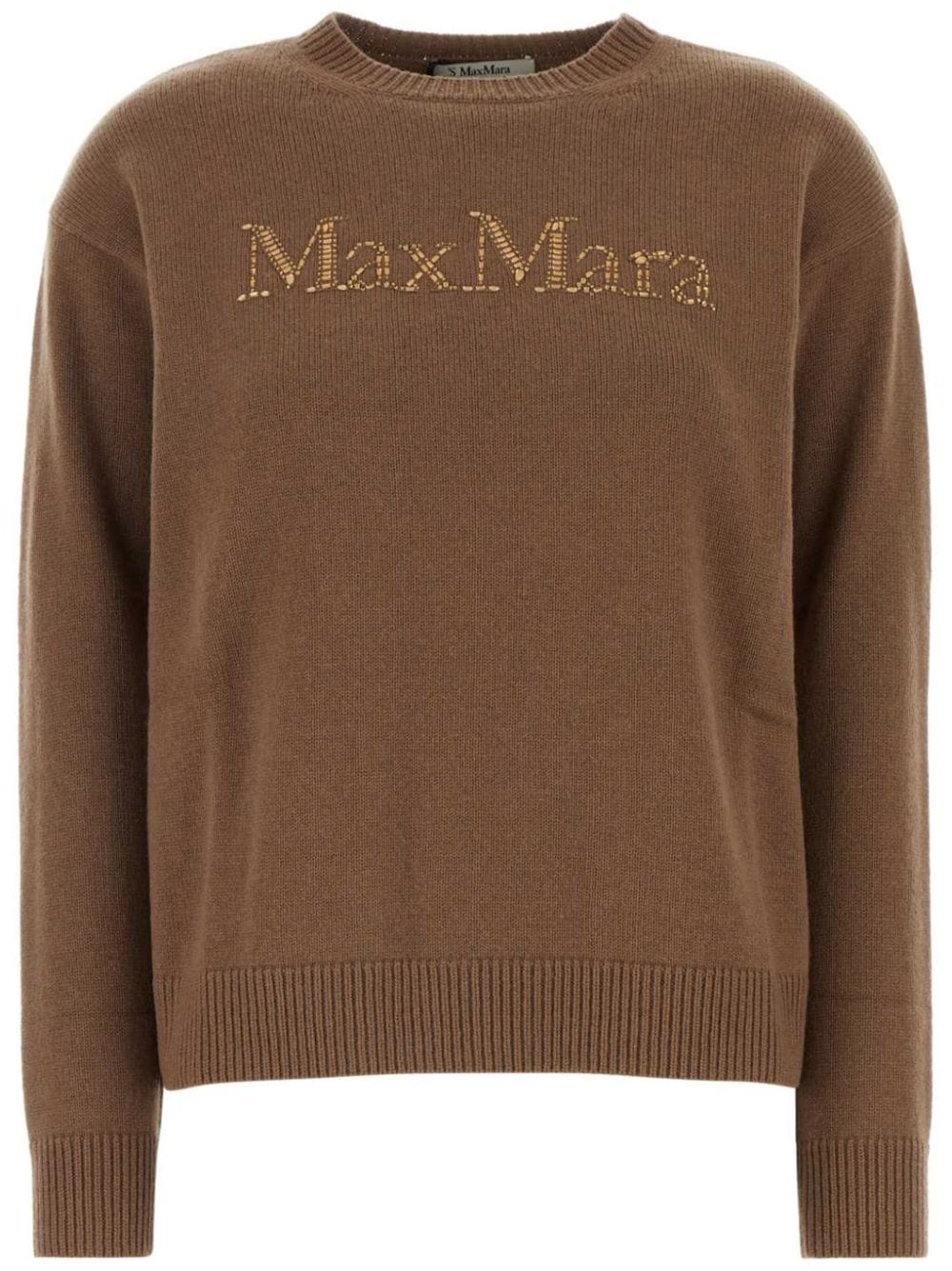  'S MAX MARA- Logo Wool Sweater