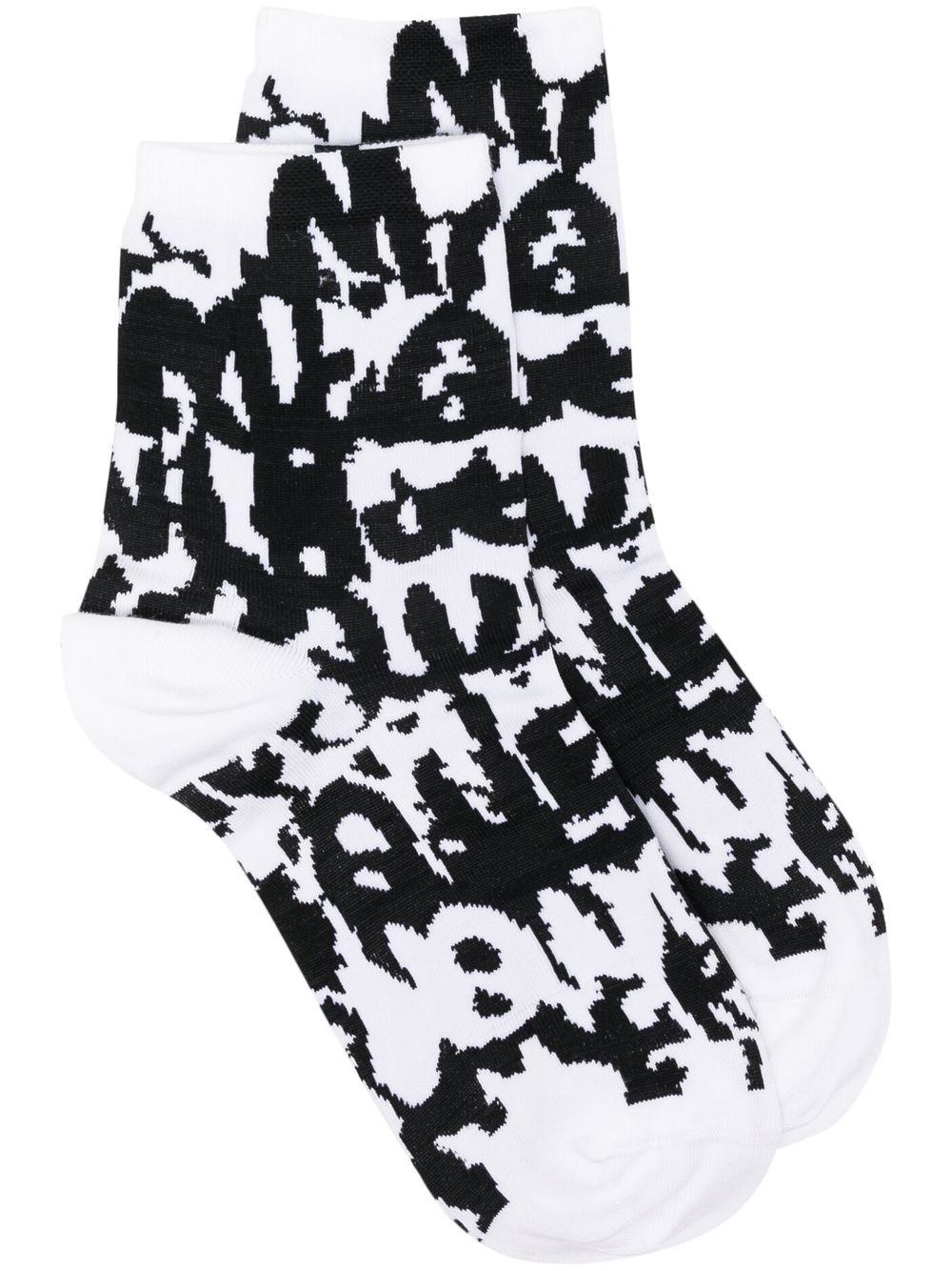 Alexander McQueen ALEXANDER MCQUEEN- Graffiti Socks