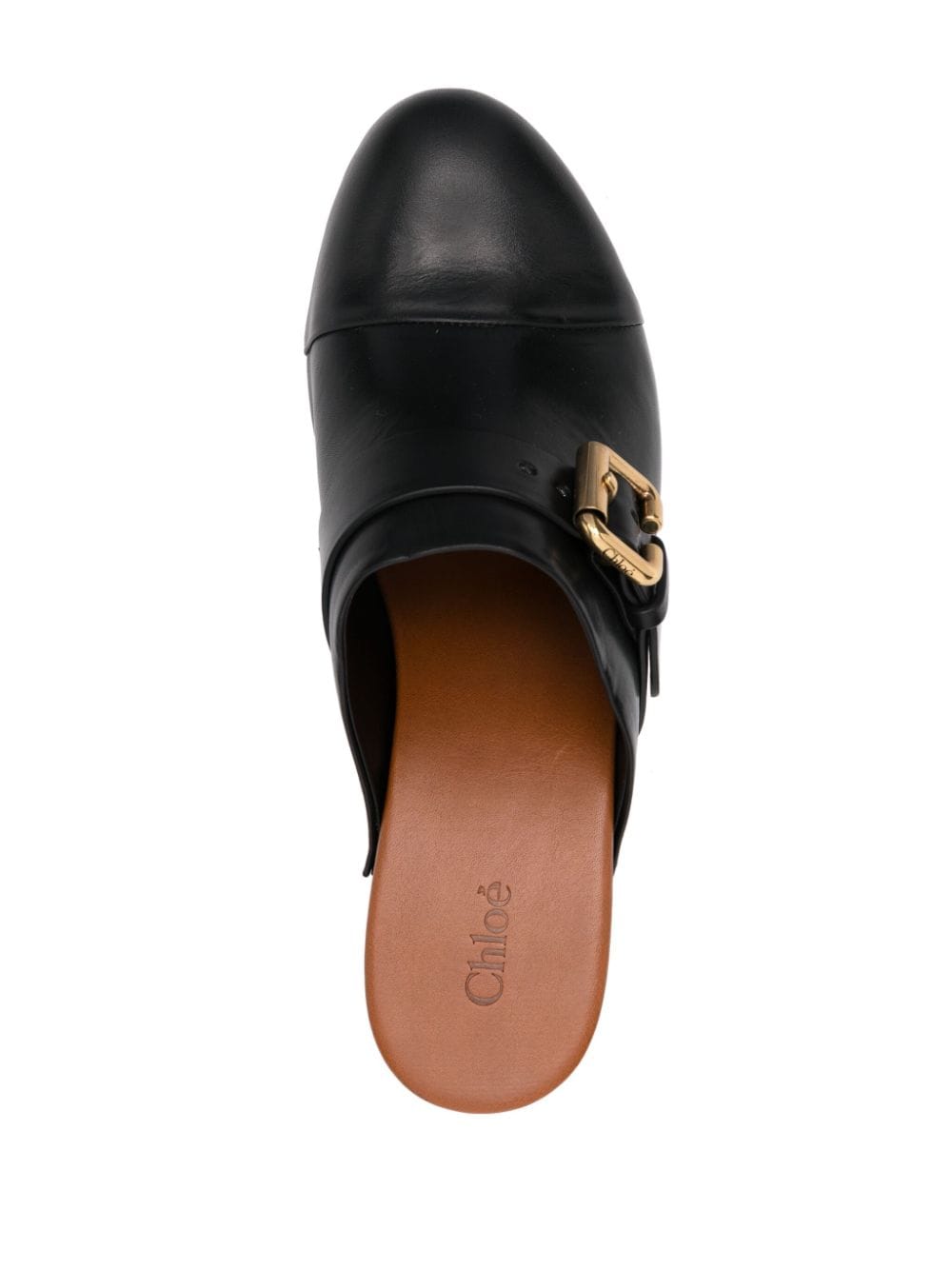 Chloé CHLOÉ- Jeannette Leather Clogs