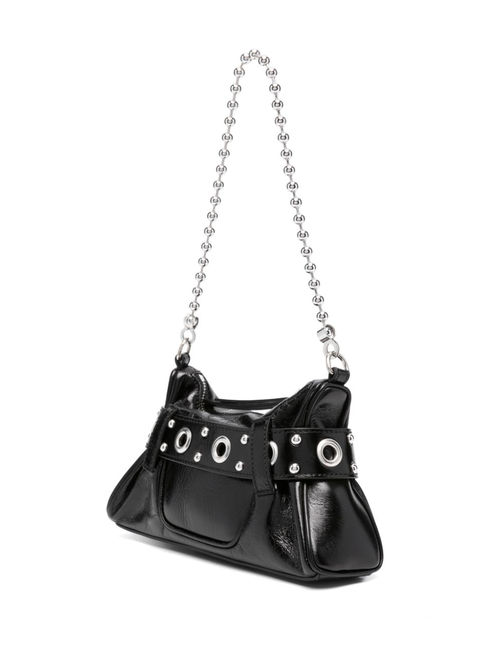 Dsquared2 DSQUARED2- Gothic Leather Shoulder Bag