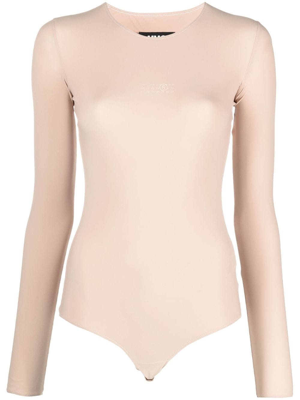 MM6 Maison Margiela MM6 MAISON MARGIELA- Long Sleeve Bodysuit