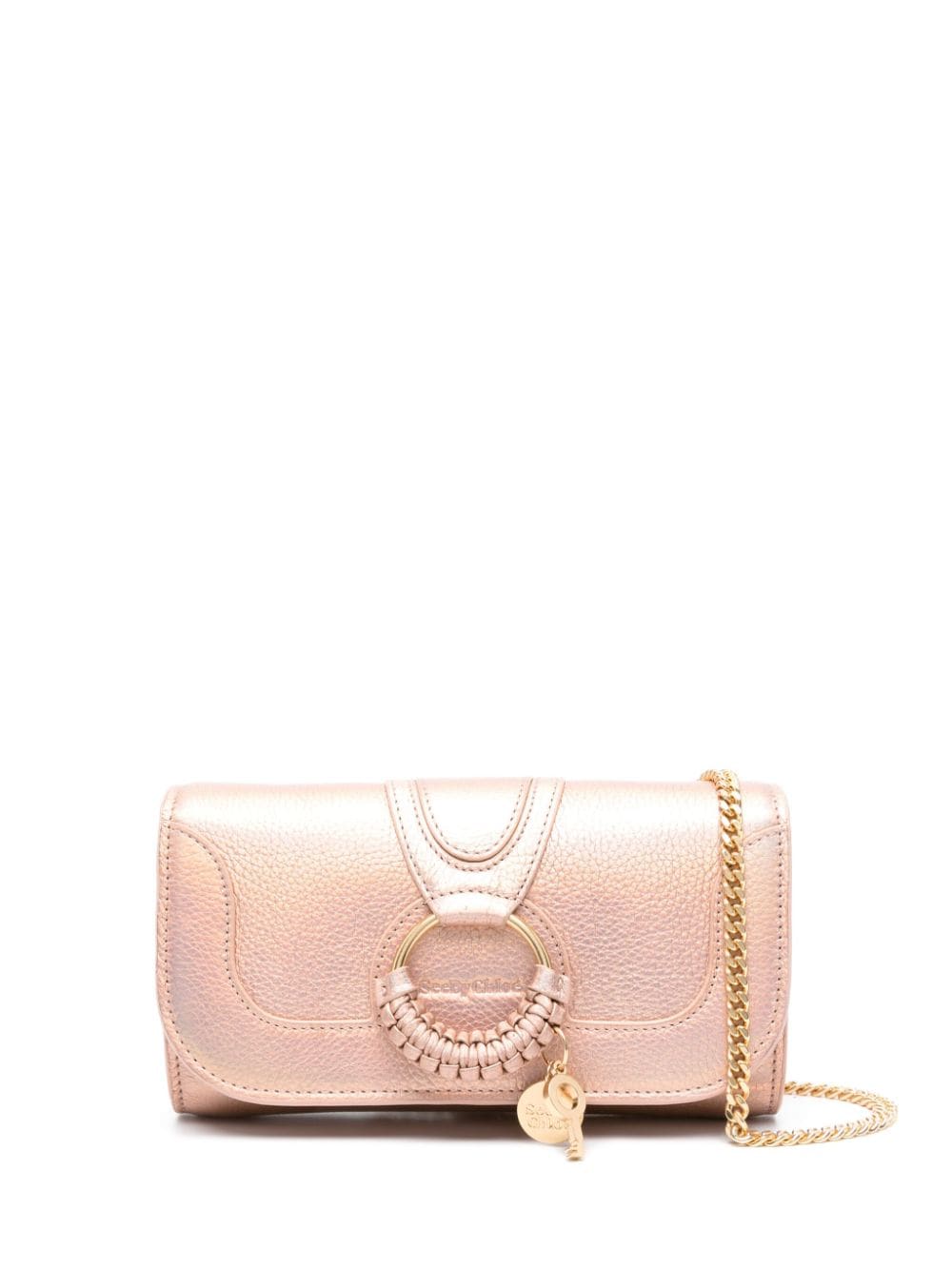 See By Chloé SEE BY CHLOÉ- Hana Leather Wallet On Chain