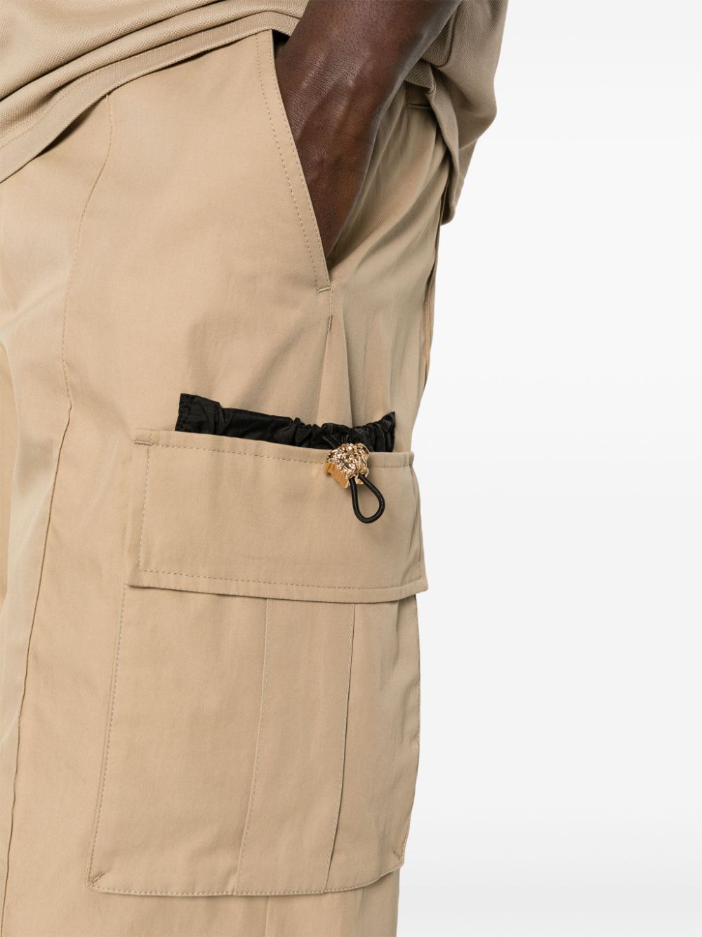 Versace VERSACE- Cotton Cargo Trousers