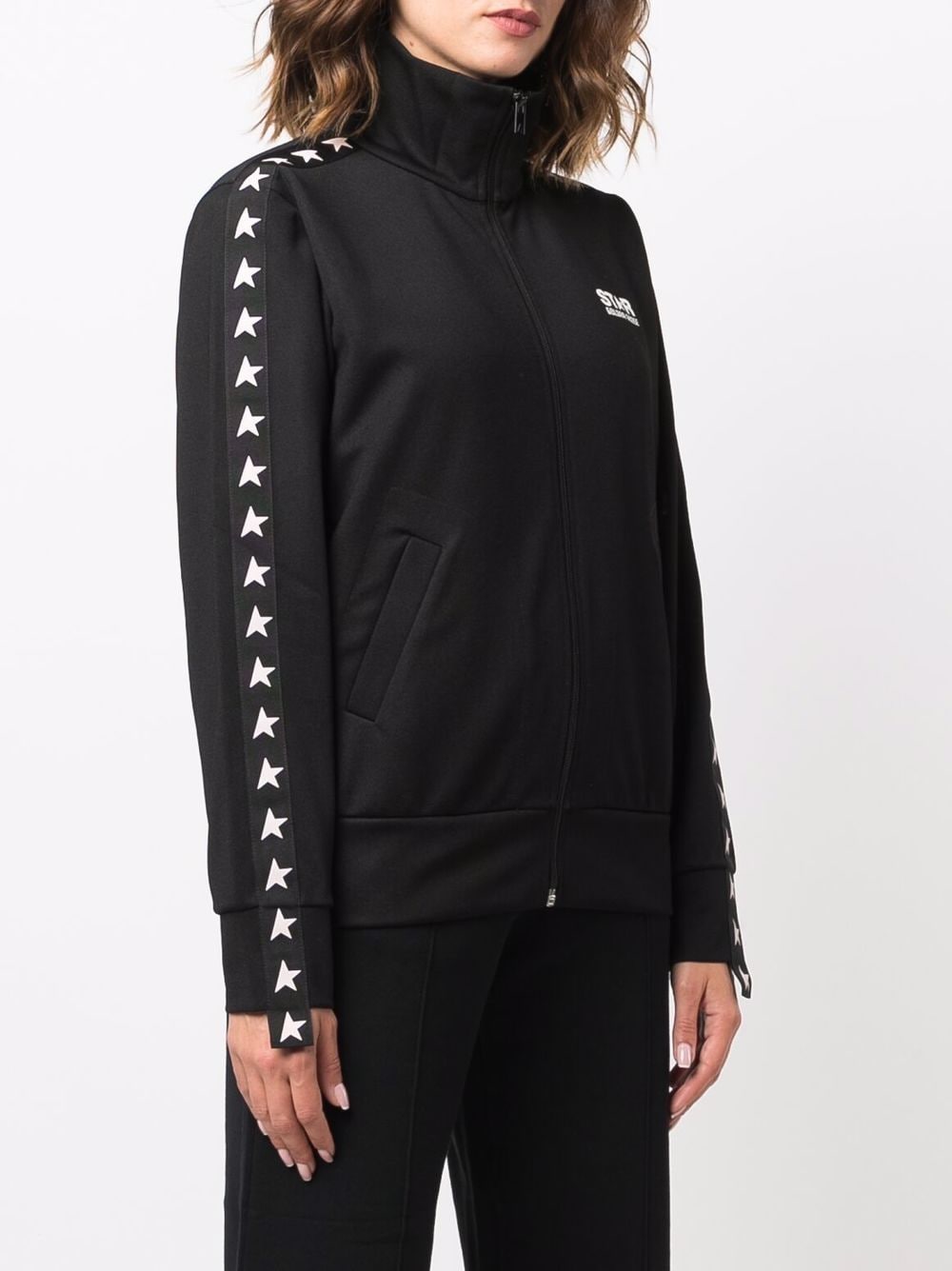 Golden Goose GOLDEN GOOSE- Denise Star Collection Zipped Sweatshirt