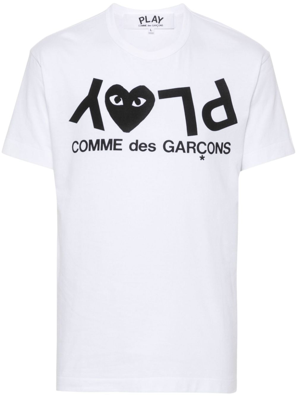 Comme Des Garçons Play COMME DES GARCONS PLAY- Logo Cotton T-shirt