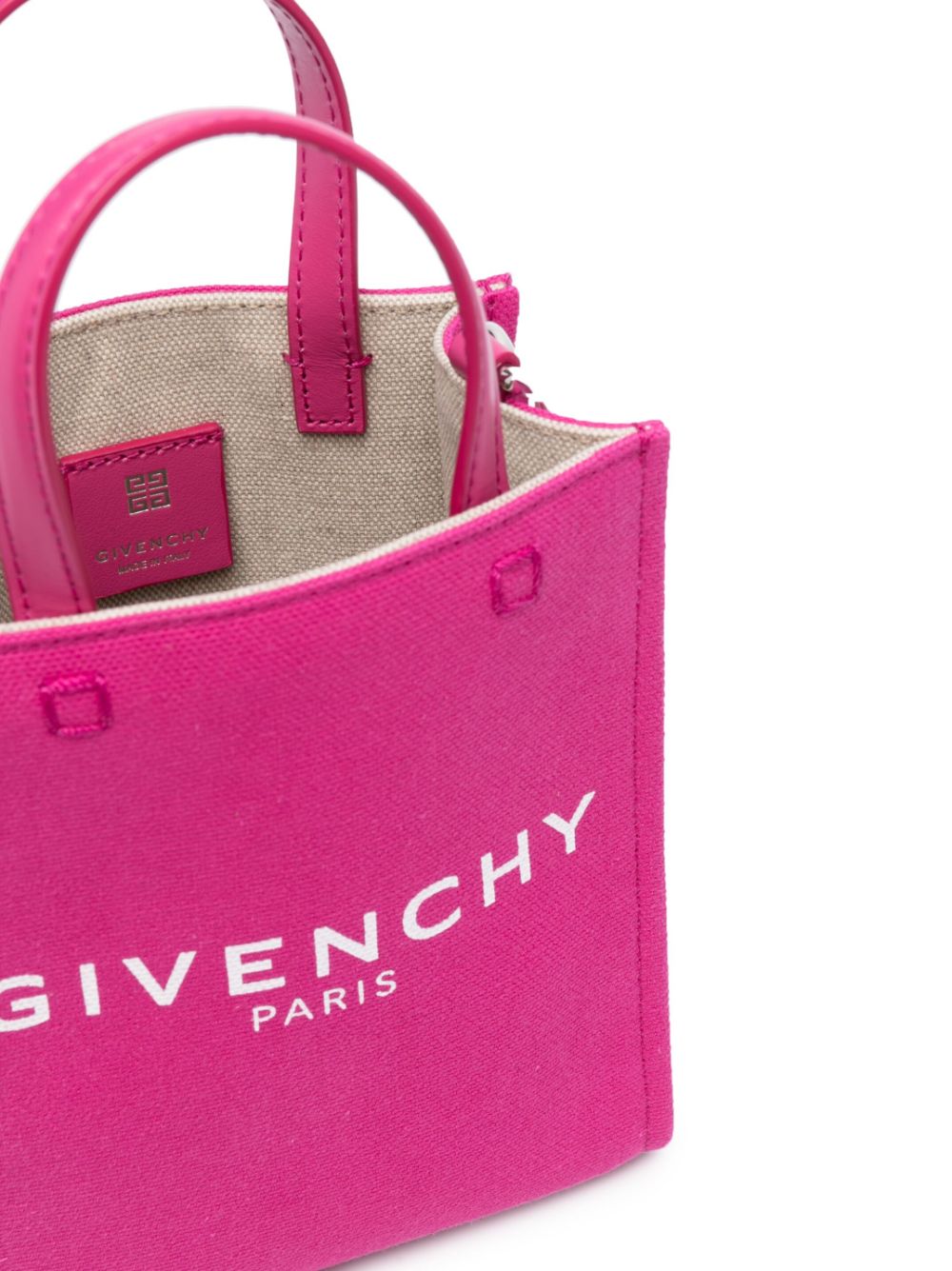 Givenchy GIVENCHY- G-tote Mini Canvas Shopping Bag