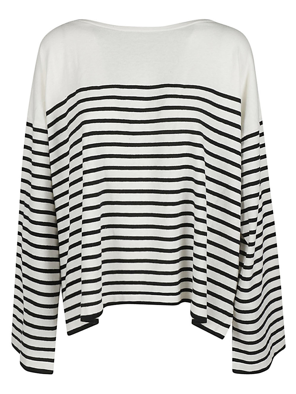 Ct Plage CT PLAGE- Striped Cotton Blend Pullover