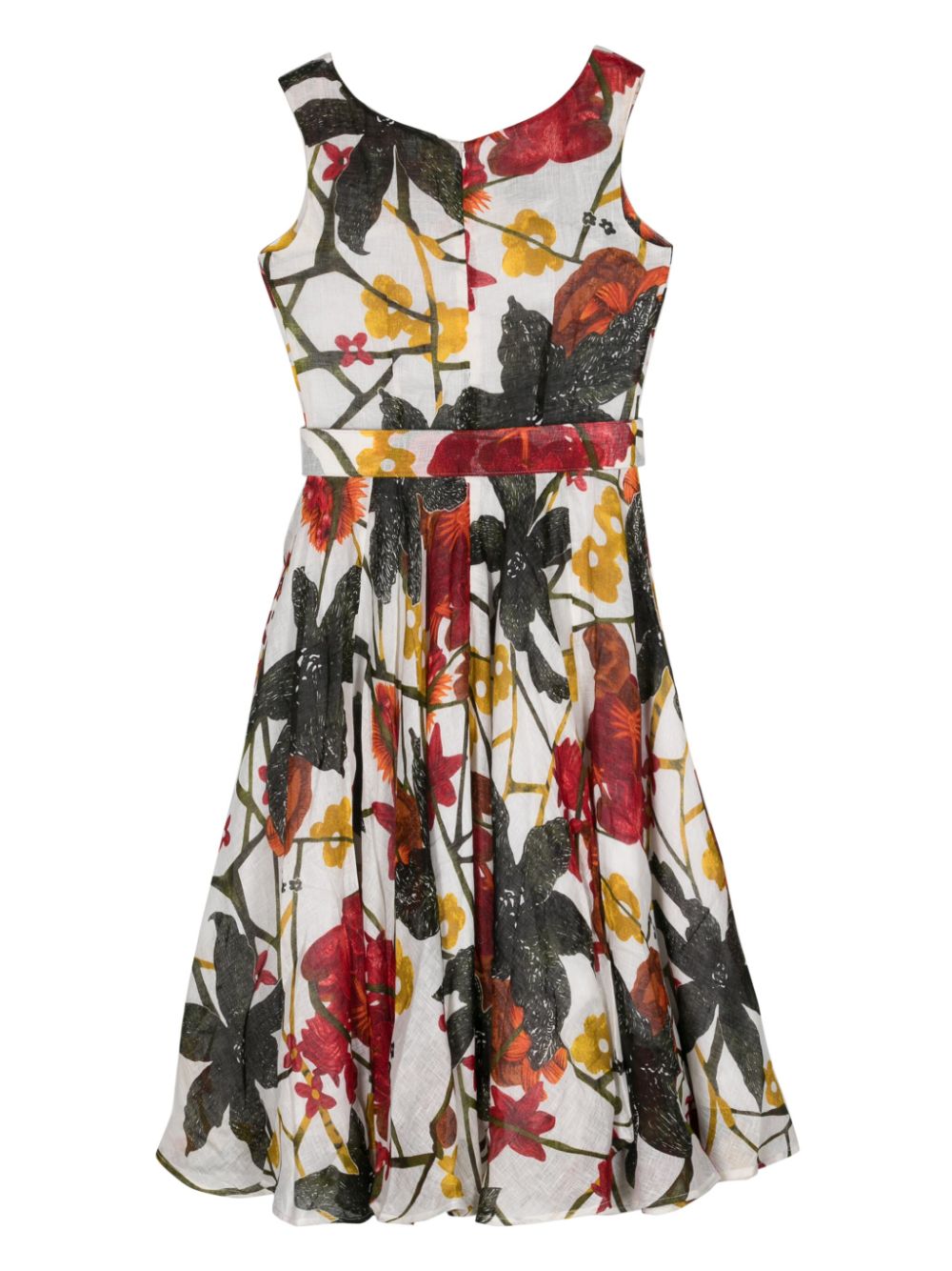 Samantha Sung SAMANTHA SUNG- Floral Print Midi Dress