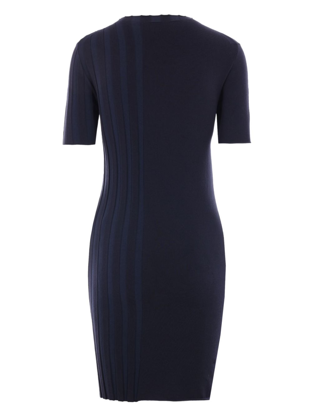 FENDI FENDI- Logo Ribbed Cotton Dress