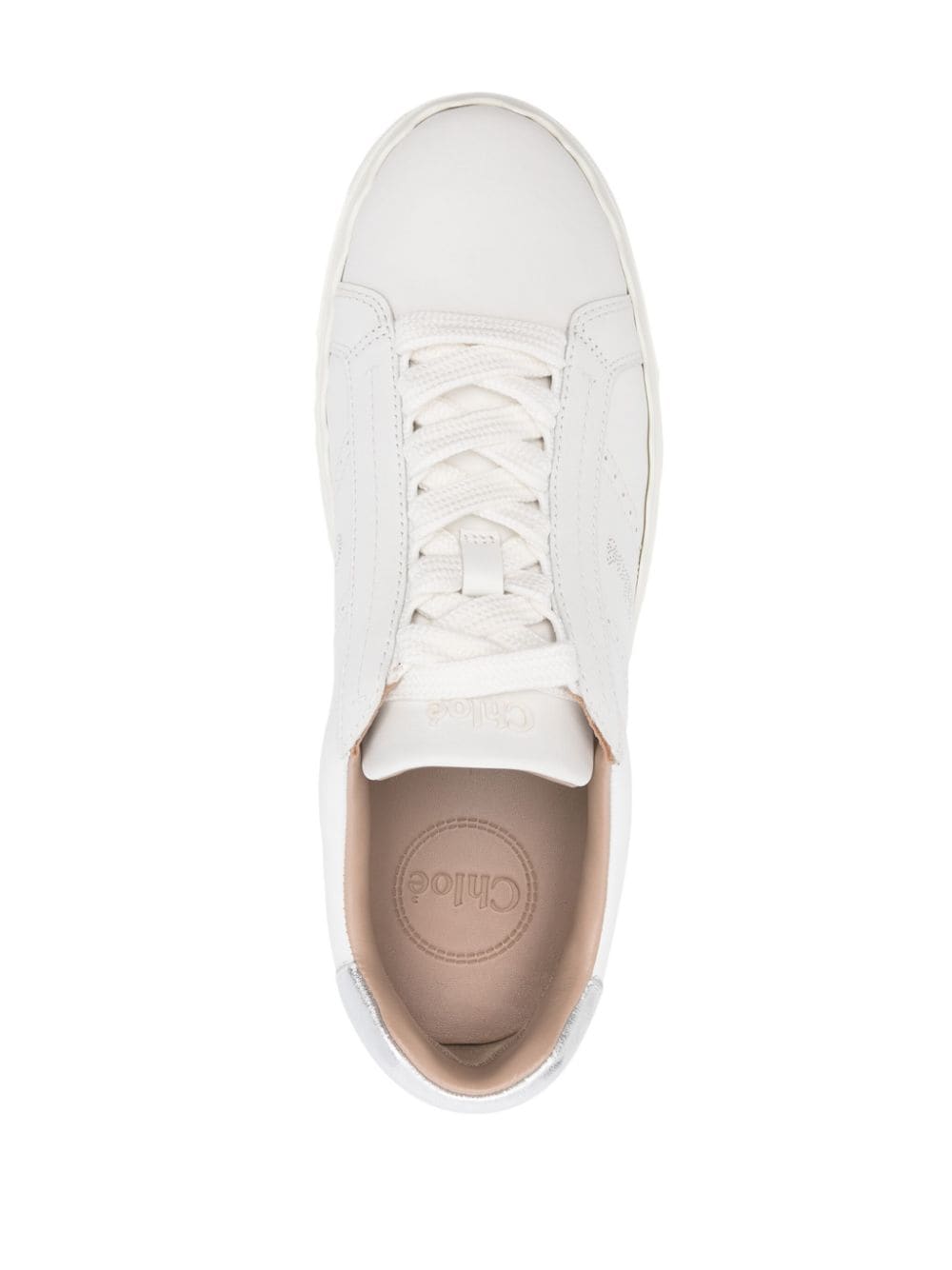 Chloé CHLOÉ- Lauren Leather Sneakers