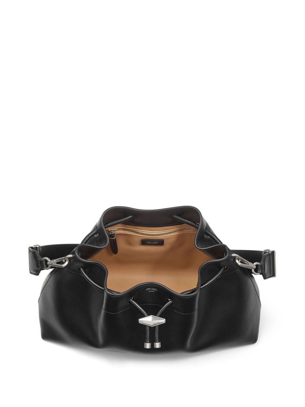 Jimmy Choo JIMMY CHOO- Bon Bon Leather Bucket Bag