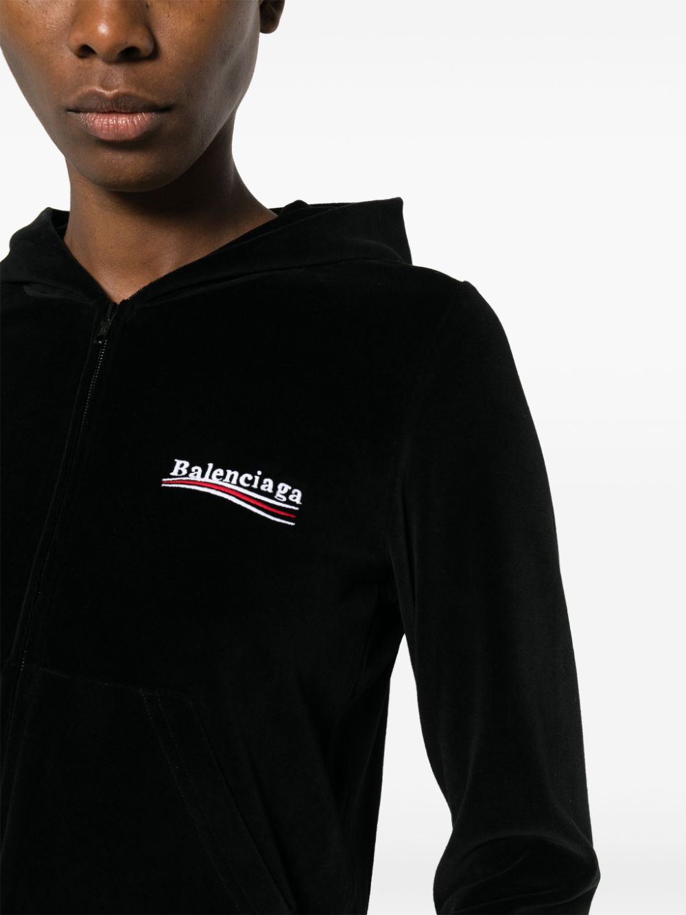 Balenciaga BALENCIAGA- Political Campaign Zip-up Hoodie