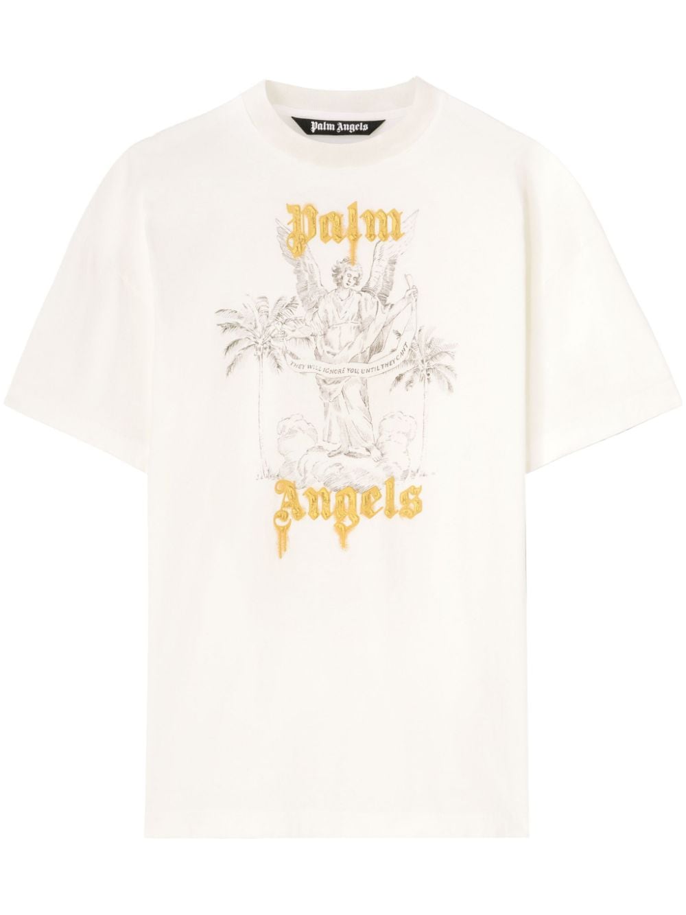 PALM ANGELS PALM ANGELS- Logo Cotton T-shirt