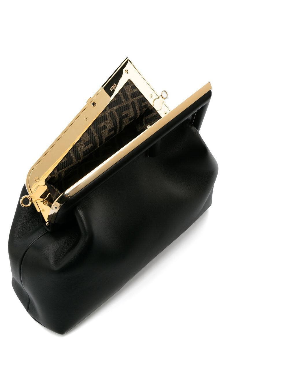 FENDI FENDI- Fendi First Medium Leather Clutch