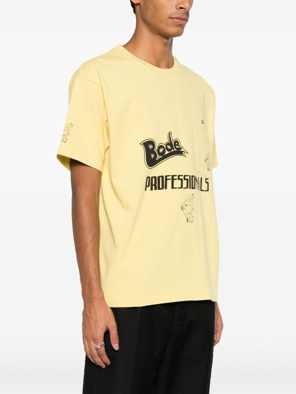 BODE BODE- Logo Cotton T-shirt