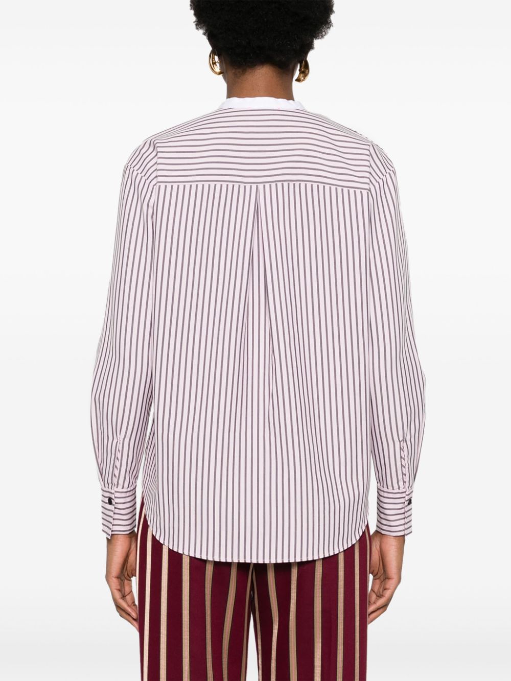 Forte Forte FORTE FORTE- Cotton Blend Striped Shirt