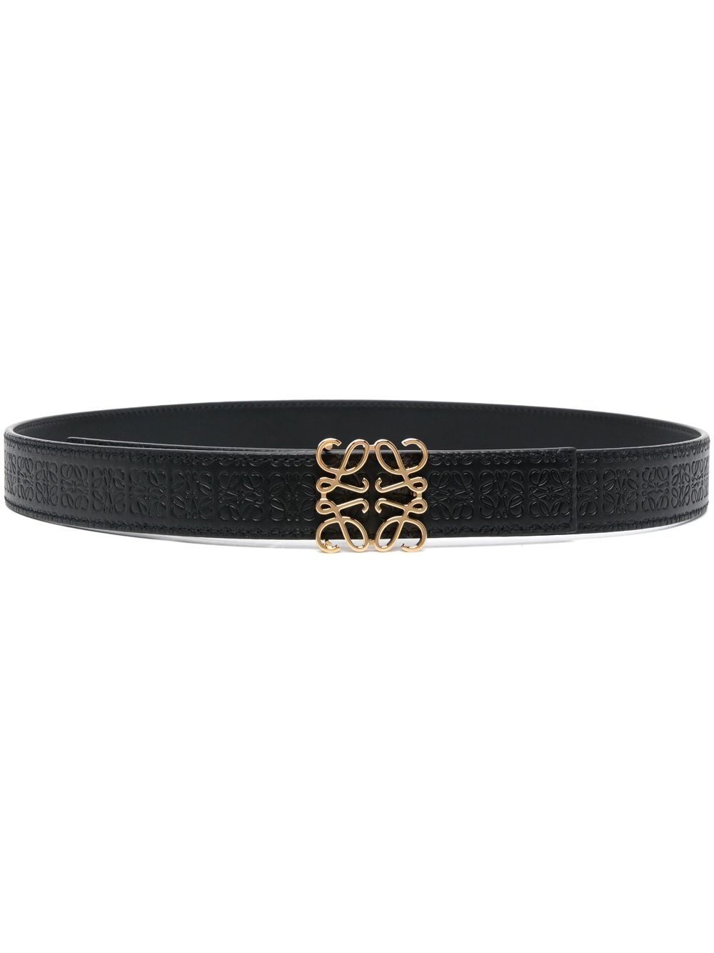 Loewe LOEWE- Repeat Reversible Leather Belt