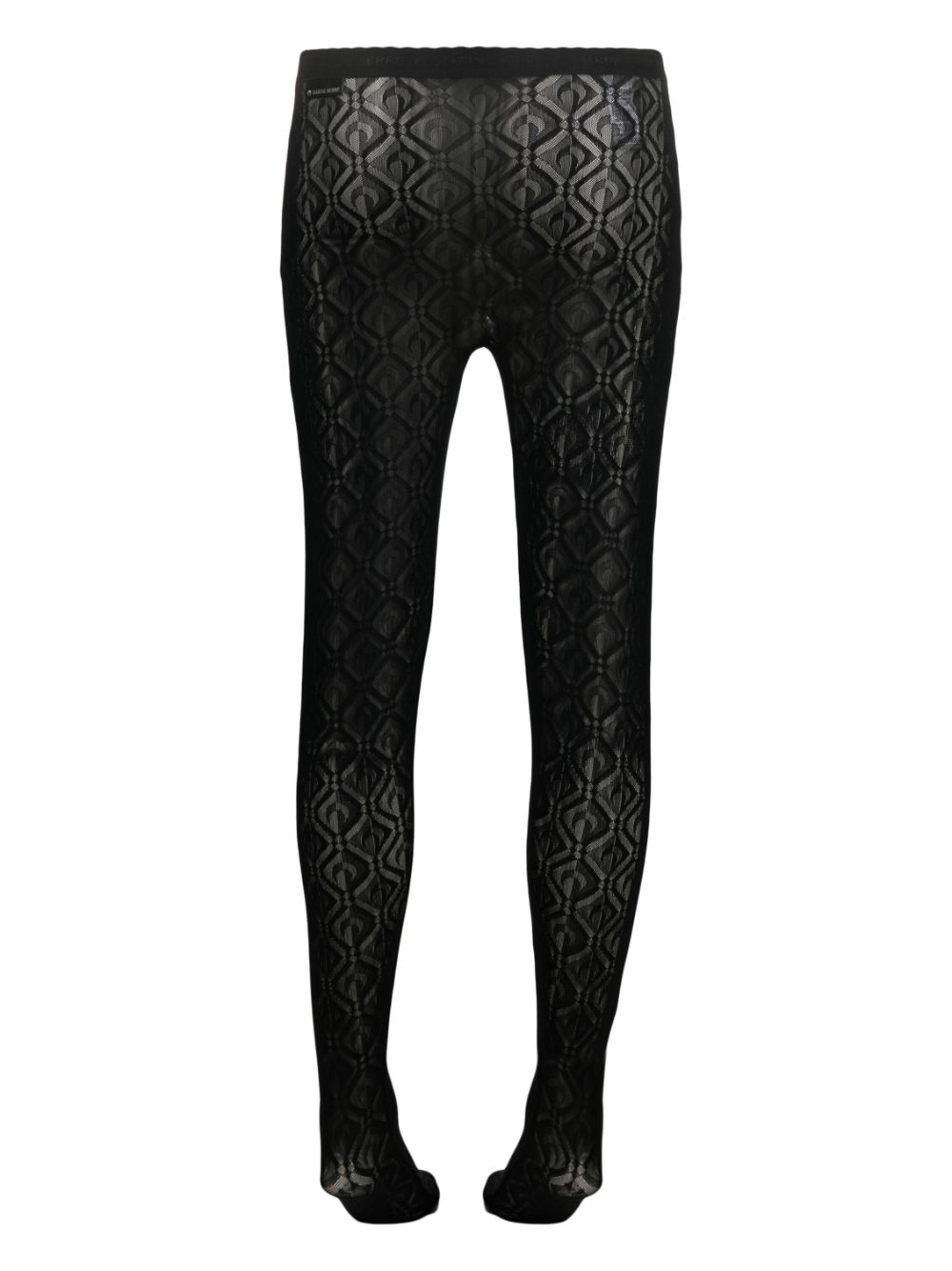 Marine Serre MARINE SERRE- Moonogram Mesh Tights