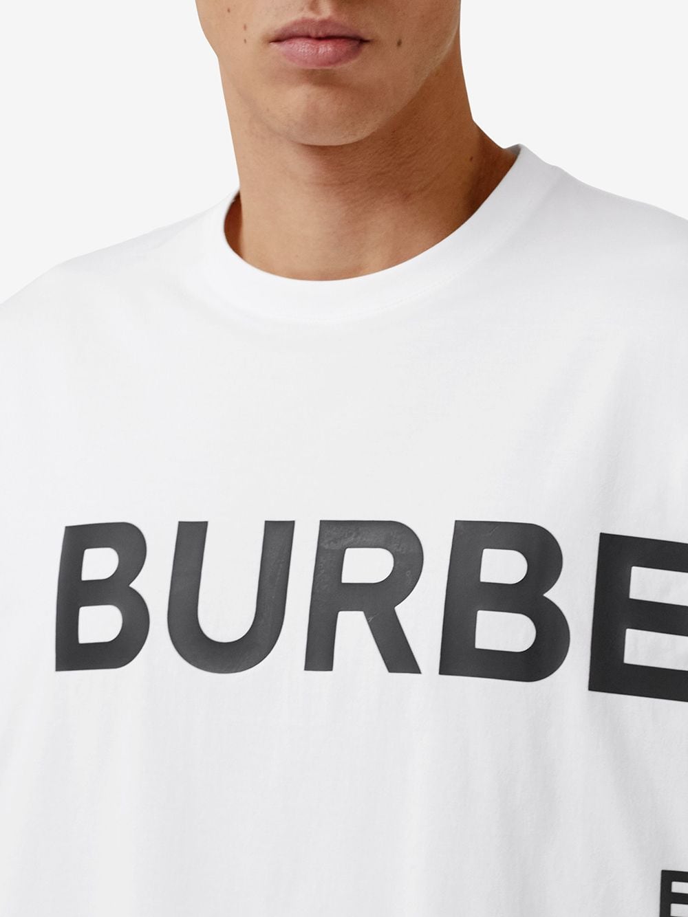 Burberry BURBERRY- Horseferry Logo Cotton T-shirt