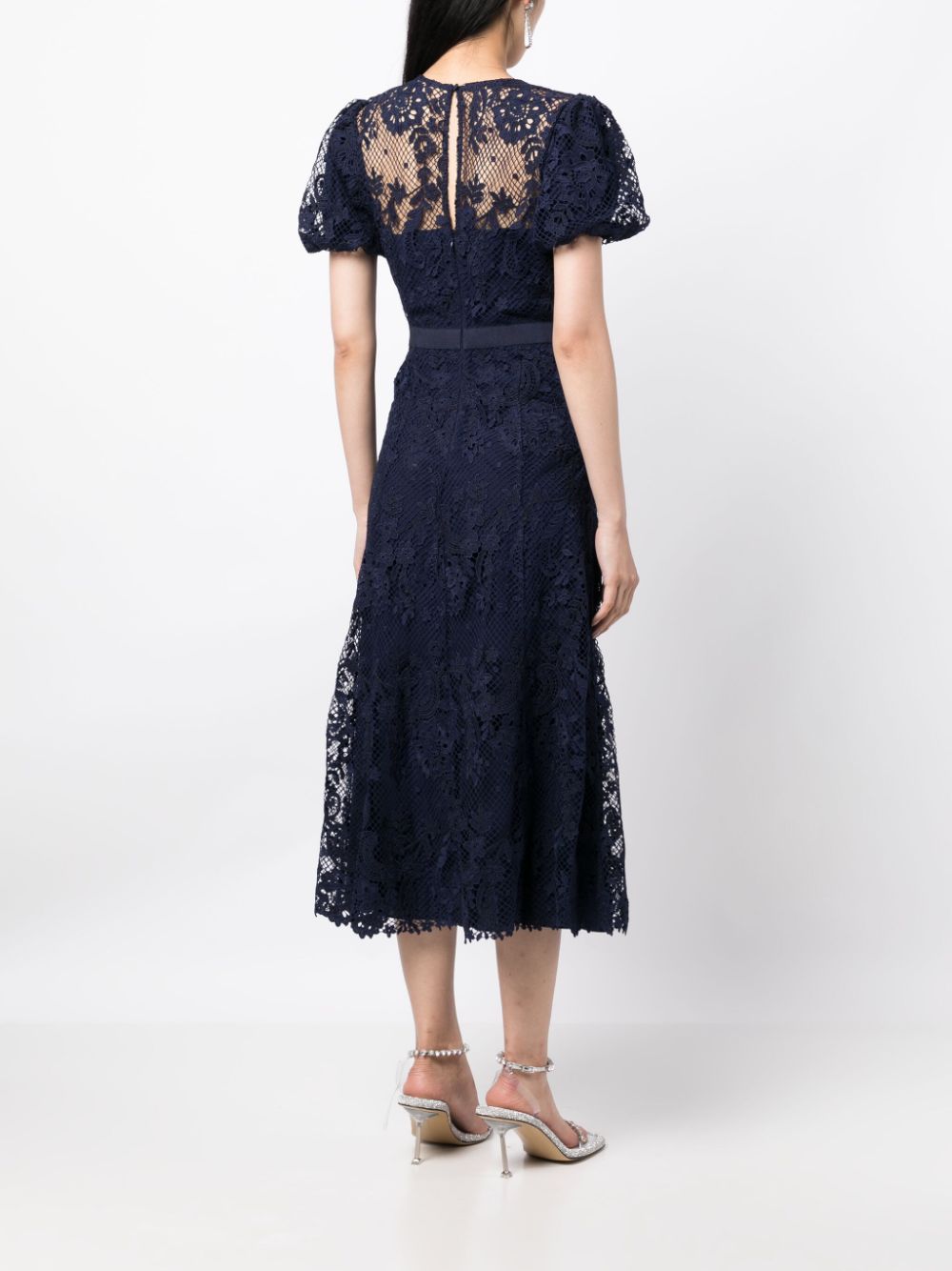  SELF PORTRAIT- Lace Midi Dress