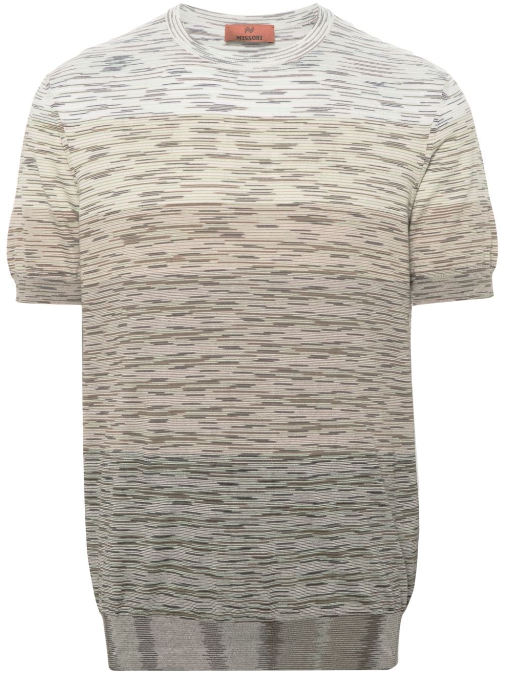 Missoni MISSONI- Tie-dye Print Cotton T-shirt