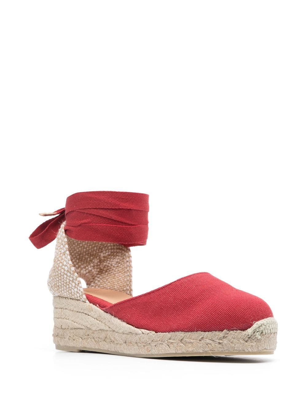  CASTANER SINCE 1927- Carina Raffia Wedge Espadrilles