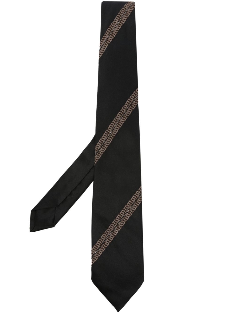 Brunello Cucinelli BRUNELLO CUCINELLI- Striped Silk Tie