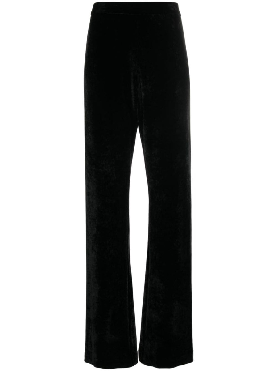 Jil Sander JIL SANDER- Velvet High-waisted Trousers