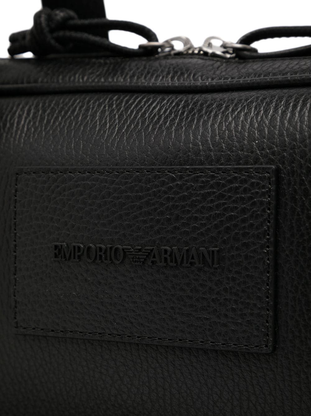 Emporio Armani EMPORIO ARMANI- Leather Briefcase