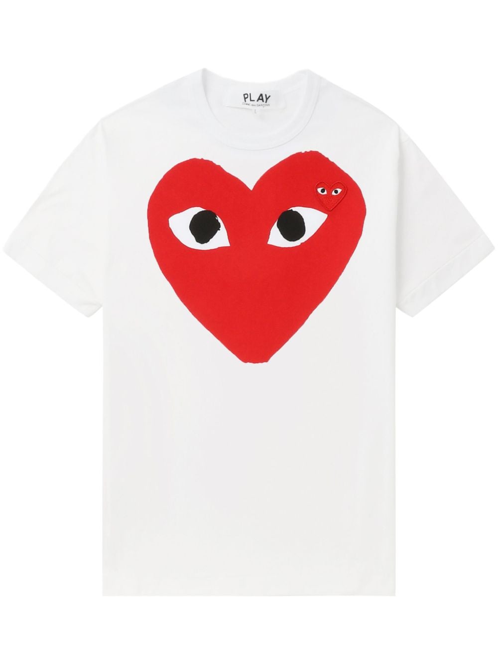 Comme Des Garçons Play COMME DES GARCONS PLAY- Logo Cotton T-shirt